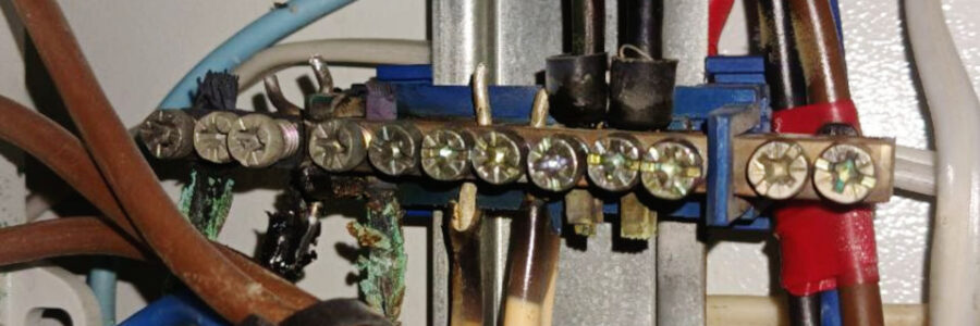 Виявлення і усунення нагрівання проводів в магазині торгового центру